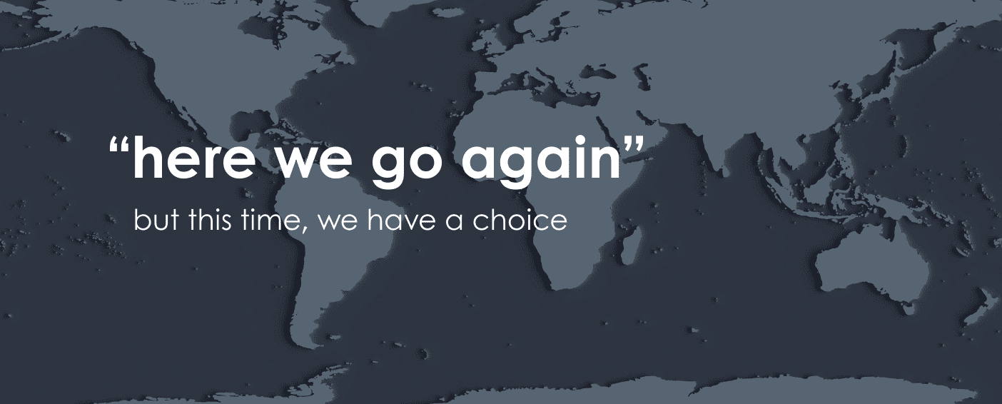 Here we go again graphic